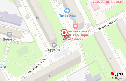 Магазин по продаже фруктов и овощей в Свердловском районе на карте