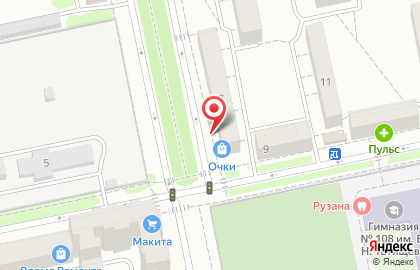 Салон оптики Очки Куделиной В.М. в Кировском районе на карте