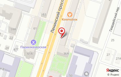Гипермаркет автозапчастей Авто-кореец в Левобережном районе на карте