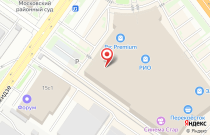 Магазин одежды Gloria Jeans на площади Гагарина на карте