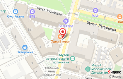 Антресоль в Свободном переулке на карте