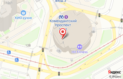 Магазин обуви и аксессуаров kari на Комендантском проспекте на карте
