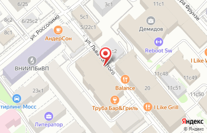 Торговая компания Selected medical line на улице Льва Толстого на карте