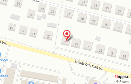 Магазин лакокрасочных изделий Талантливый мастер на Тарасовской улице на карте