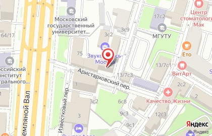 Городской информационный сайт VashDosug.ru на карте