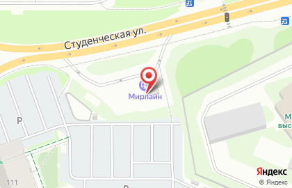 Автомойка 555 на Студенческой улице на карте
