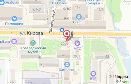 Оператор связи Мегафон во Владивостоке на карте