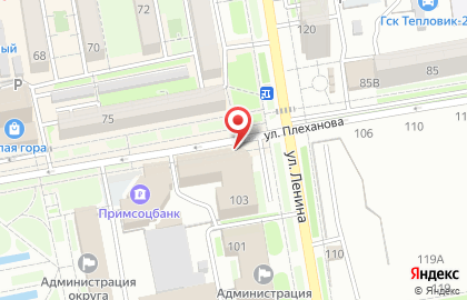 Уссурийская Таможня на карте