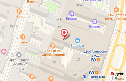 Магазин медицинской одежды Maxima на Владимирском проспекте на карте