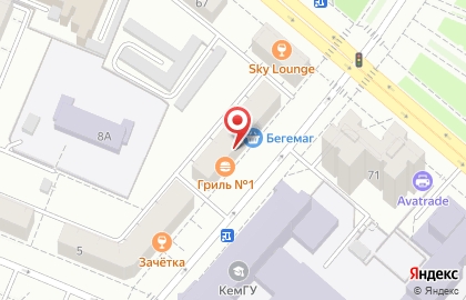 Якудза суши на Красной улице на карте