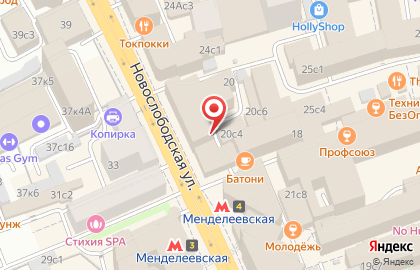 Правовой центр недвижимости Минск-Москва на карте