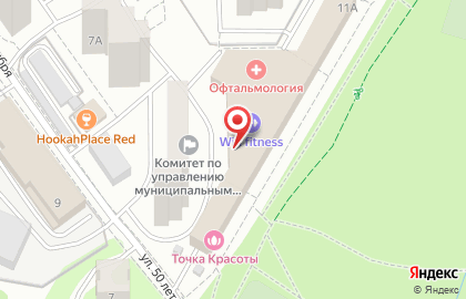 Парк в Красногорске на карте
