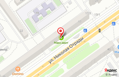 Фирменный магазин Великолукский Мясокомбинат в Тракторозаводском районе на карте