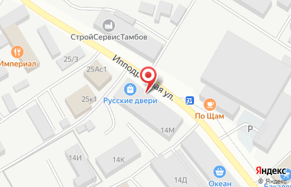 База молочных продуктов на карте