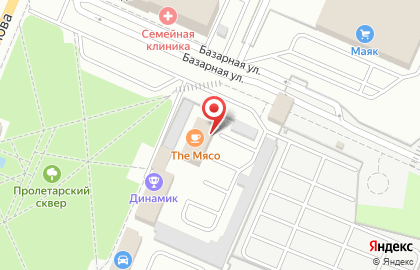 Федеральная Почтовая Служба на Базарной улице на карте