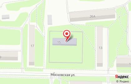 Детский сад №45 на Московской улице на карте