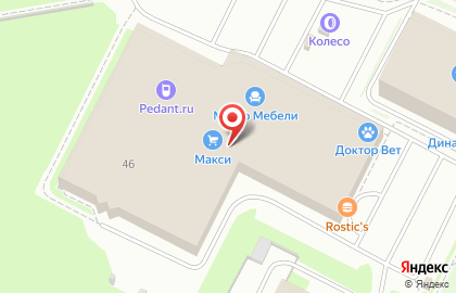 Магазин Много Мебели на Московском проспекте на карте