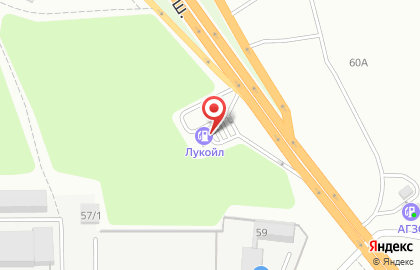 ЛУКОЙЛ-Уралнефтепродукт на Загородном шоссе, 46 на карте