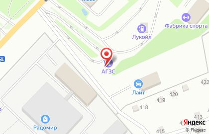 АГЗС Континент на карте