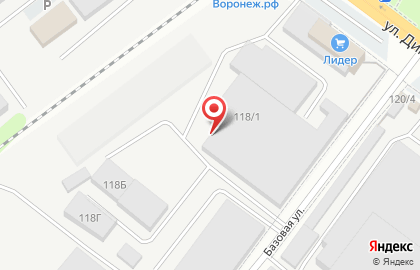 Компания СтандартСтрой на улице Димитрова на карте