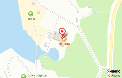Лакада, д. Грибки на карте