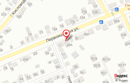 Политическая партия Новые люди на Первомайской улице на карте