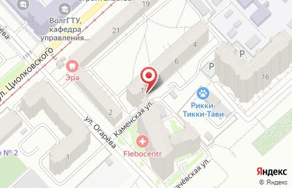 Реклама в подъездах от РА Арт-Лифт на Каменской улице на карте