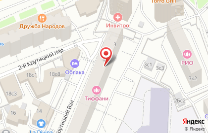 Выставочный зал Союз художников России на Крестьянской заставе на карте