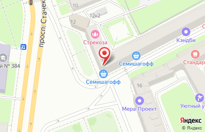 Магазин Семишагофф в Санкт-Петербурге на карте