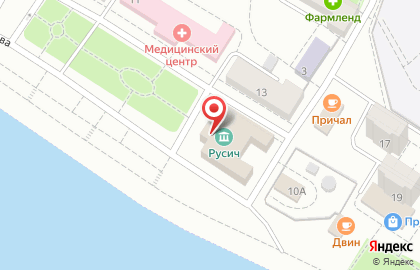 Школа танцев Outside в Комсомольском районе на карте