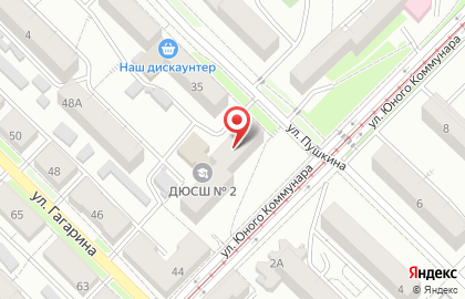 Централизованная бухгалтерия Железнодорожного района, МБУ на карте