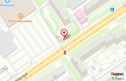 Кафе быстрого питания Дядя Дёнер на Площади Гарина-Михайловского на карте