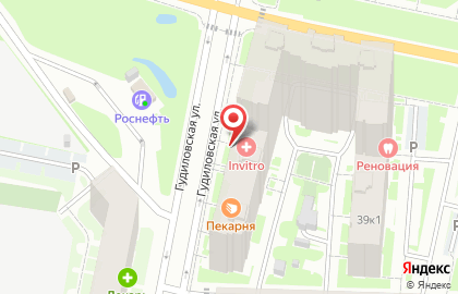 Медицинская компания Инвитро в Адмиралтейском районе на карте