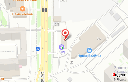 Автотехцентр АвтоЛайн на Октябрьской улице на карте