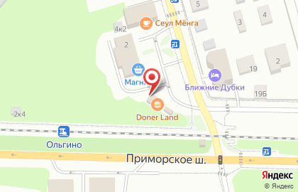 Шиномонтажная мастерская на Коннолахтинском проспекте на карте