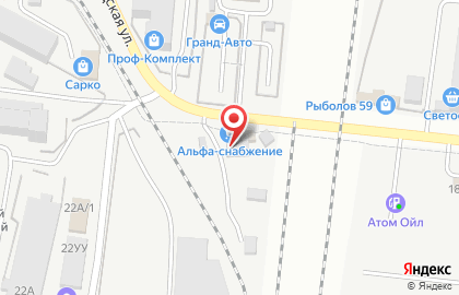Производственно-торговая компания Альфа-Снабжение на карте