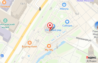 Ювелирный салон Линии Любви на Манежной улице на карте