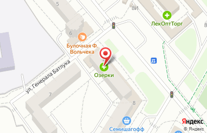 Фирменный магазин Ермолино на улице Авиатриссы Зверевой на карте