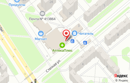 Аптека Цена Красна на Степной улице на карте