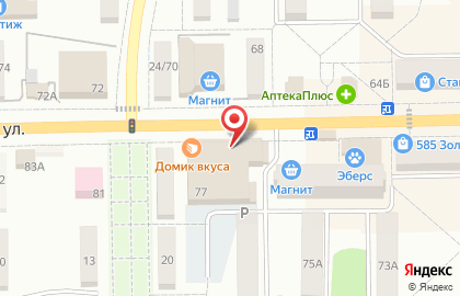Чистая вода на Октябрьской улице на карте
