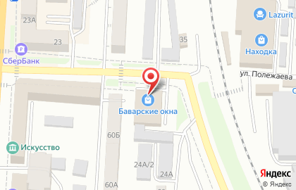 ТЦ КИТ на улице Полежаева на карте