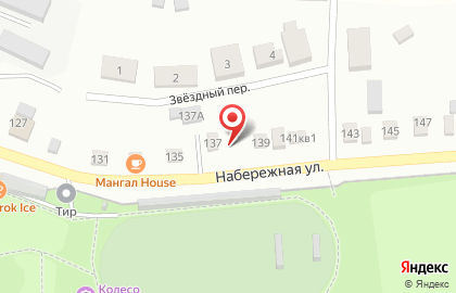 Автомойка Экспресс на Набережной улице на карте