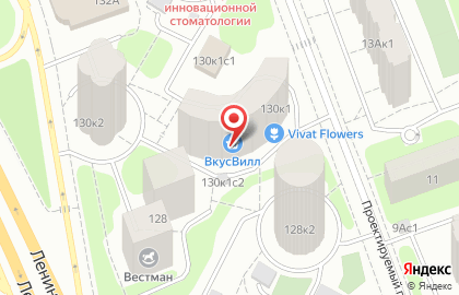 Салон красоты Анастасия на Ленинградском шоссе на карте