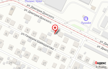 Сервис Авто на улице Дмитрия Донского на карте