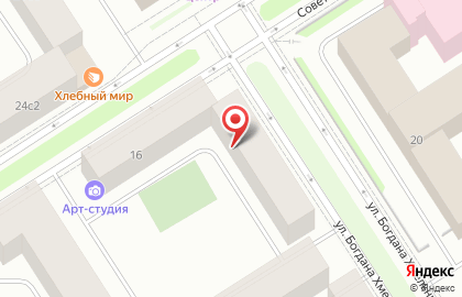 Транспортная компания Север-Транс в Центральном районе на карте