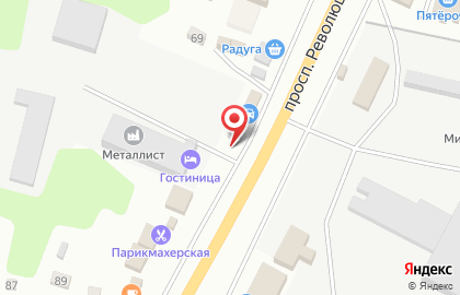 Пирожковая на проспекте Революции на карте