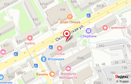 Туристическое агентство Евро-Тур на Октябрьской улице на карте