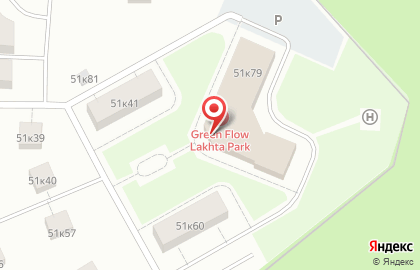 Термальный хилинг-комплекс Green Flow Lakhta Park на карте