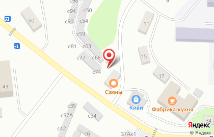 Автосервис в Красноярске на карте