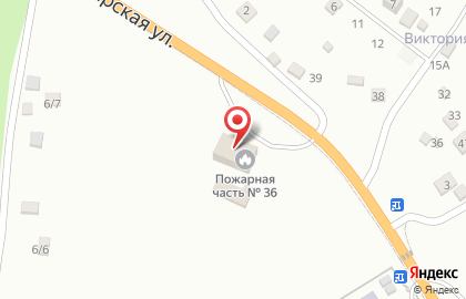 Пожарно-спасательная служба на Сибирской улице на карте